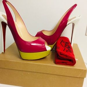 Christian louboutin slingback